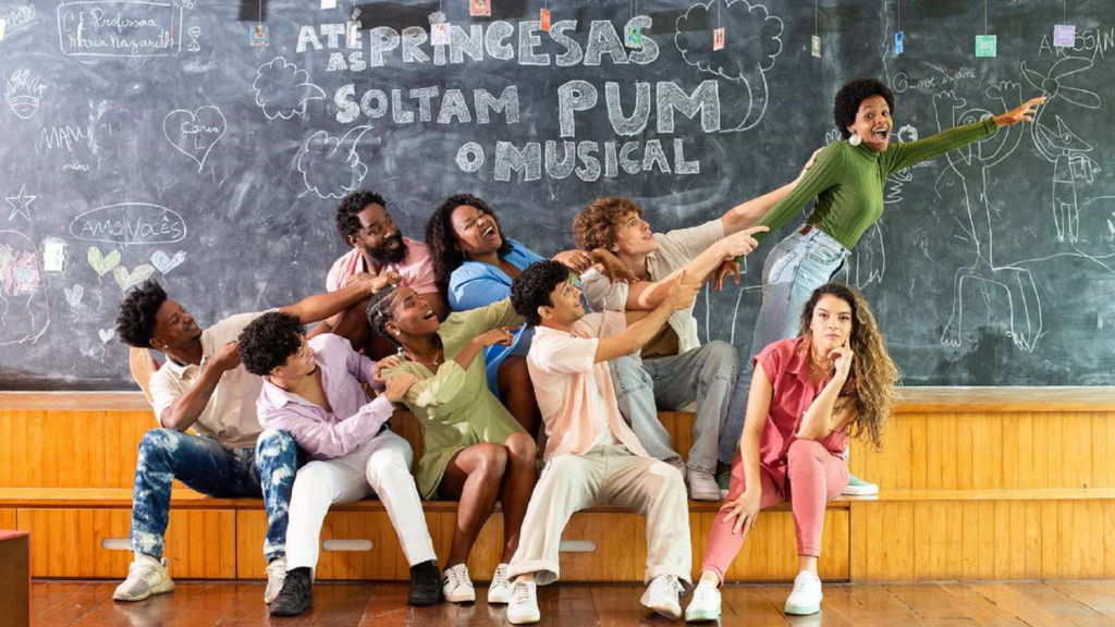 O livro "Até as Princesas Soltam Pum" no Teatro