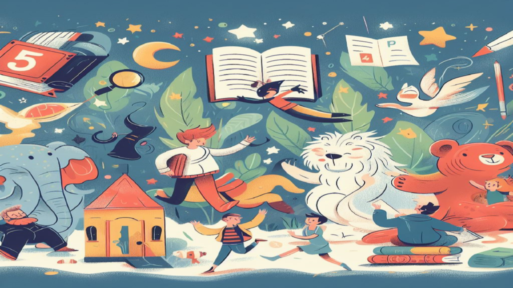 Quais são os 5 principais tipos de narrativa na literatura infantil?