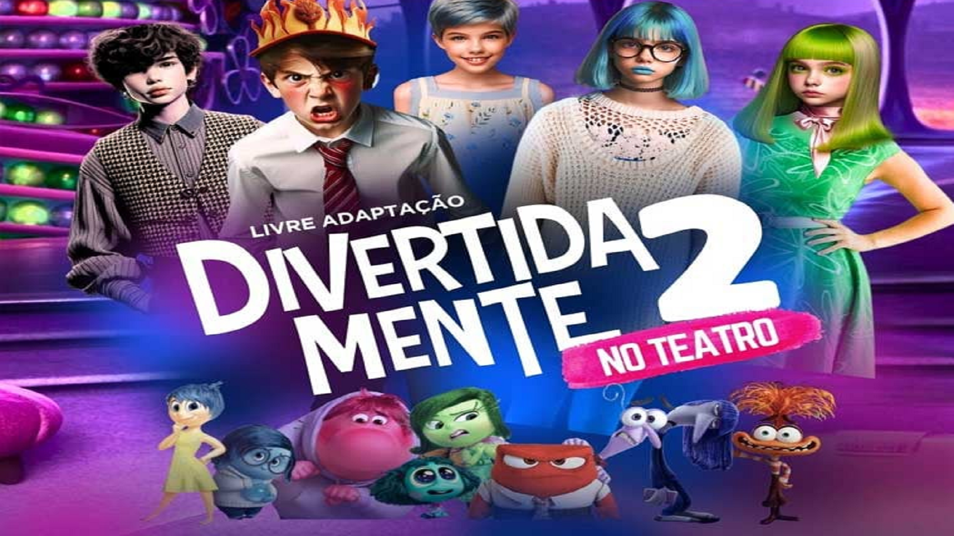 Divertidamente 2 no Teatro em São Caetano do Sul