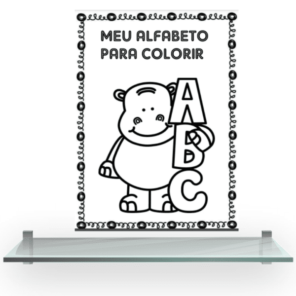 Meu Alfabeto para colorir