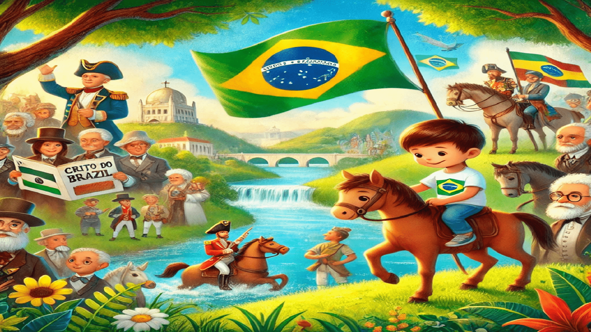 literatura infantil independencia do brasil