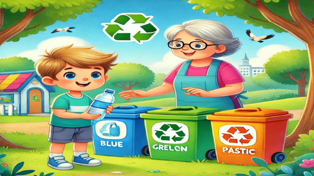 livro infantil sobre reciclagem