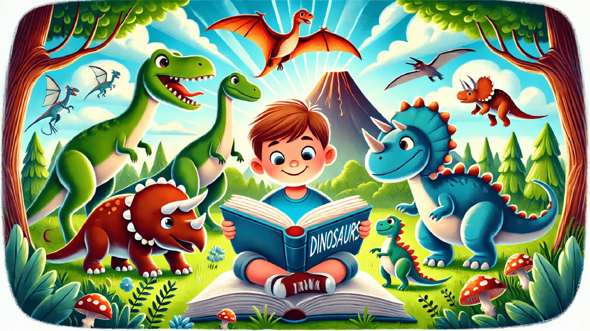 livro infantil dinossauro