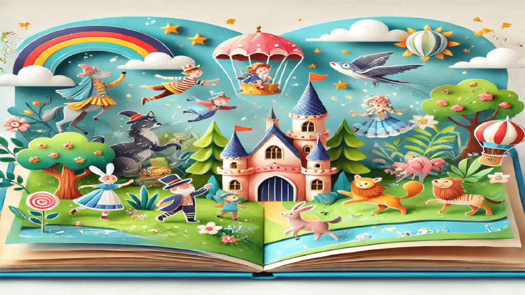 livro infantil pop up