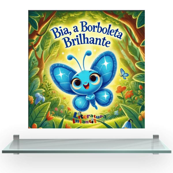 Bia a borboleta brilhante