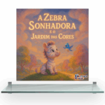 A Zebra Sonhadora e o Jardim das Cores